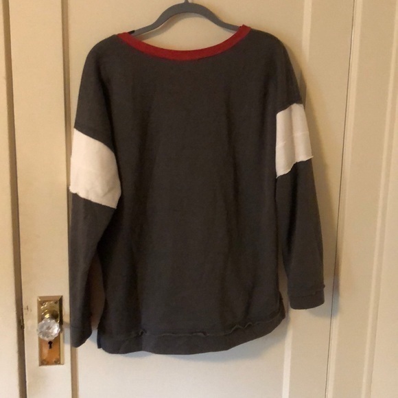 Oversized Vintage Havana Red Star Crewneck - Picture 2 of 2